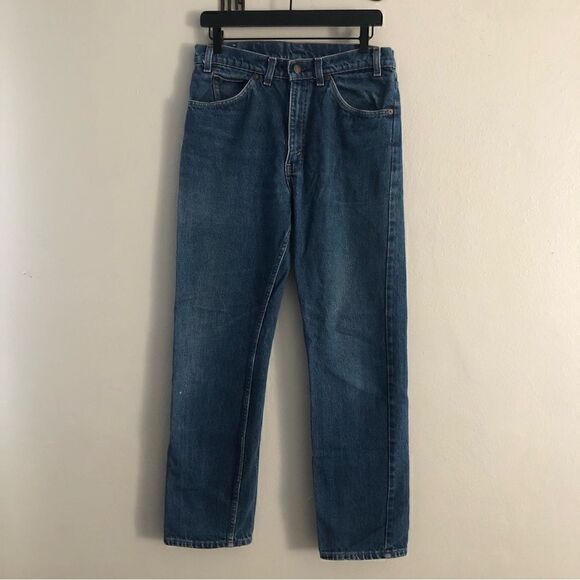 Vintage Levi’s 509 orange tag medium blue wash denim jeans size 33x31 - Picture 1 of 12
